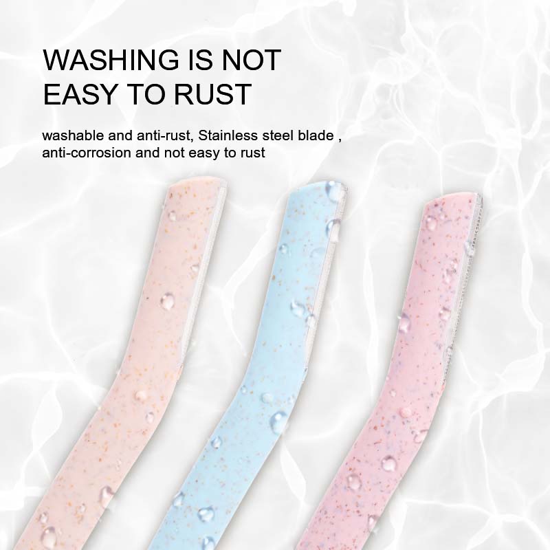 Women Makeup Tools Eyebrow Razor Trimmer Stainless Steel Blade Eyebrow Trimmer Set