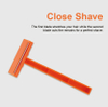 Plearl Max Single Blade Hotel Safety Shaving Razor Stainless Steel Blade Disposable Razor