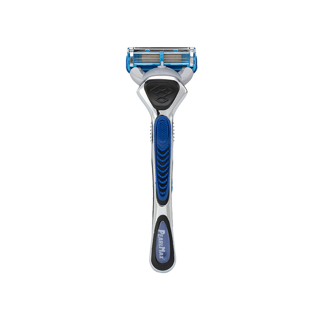 PearlMax New Type Six Blades Metal Handle Nice Look Shaving Razor High-End USA Blade Changeable Razor