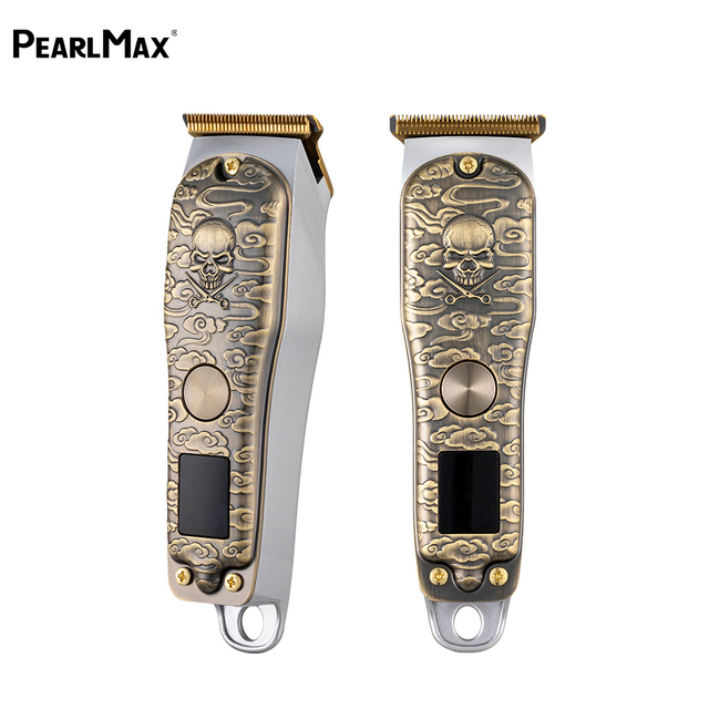 Pearlmax New Design Men's Electric Trimmer Professional Rechargeable Cordless Hair Clipper Set