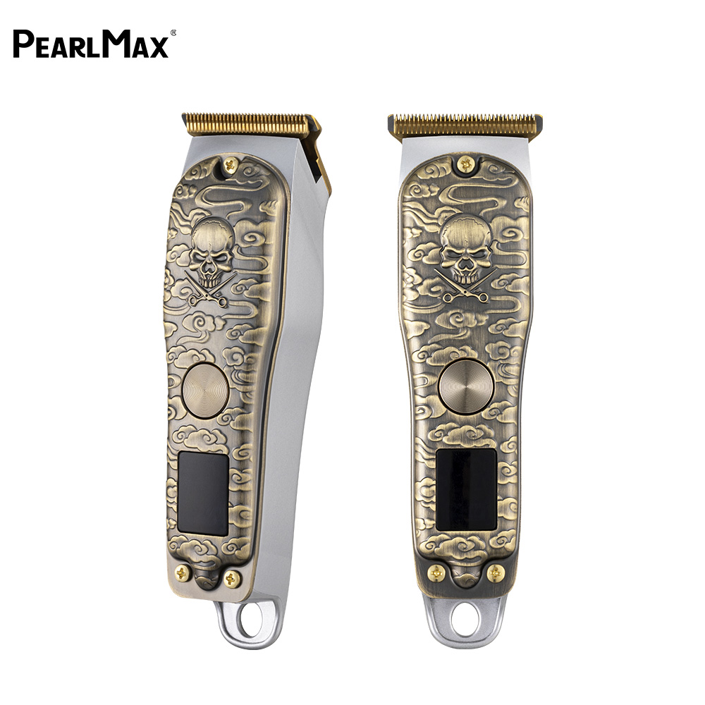 Pearlmax New Design Men's Electric Trimmer Professional Rechargeable Cordless Hair Clipper Set