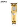 Pearlmax Gold Hair Cutting Machine Hair Clippers Rechargeable Beard Shaver Professional Electric Hair Trimmer for Men Barber