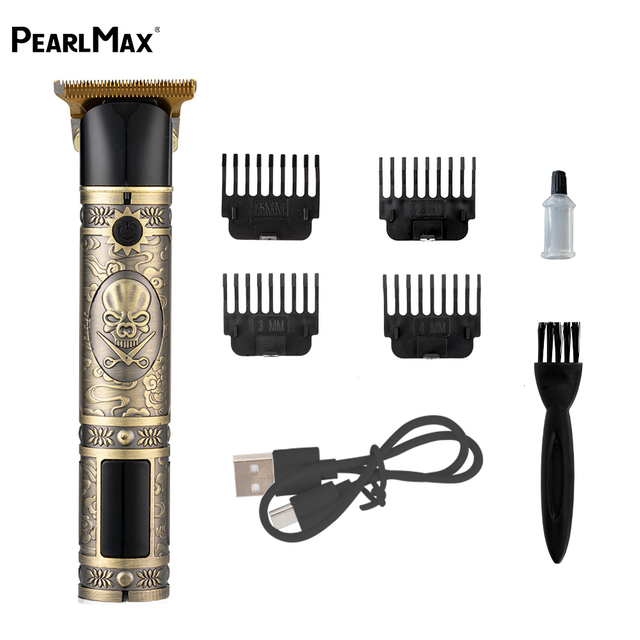 Pearlmax Electric High-quality Hair Clipper for Precise Trimming Professional Barber Cordless Hair Clipper