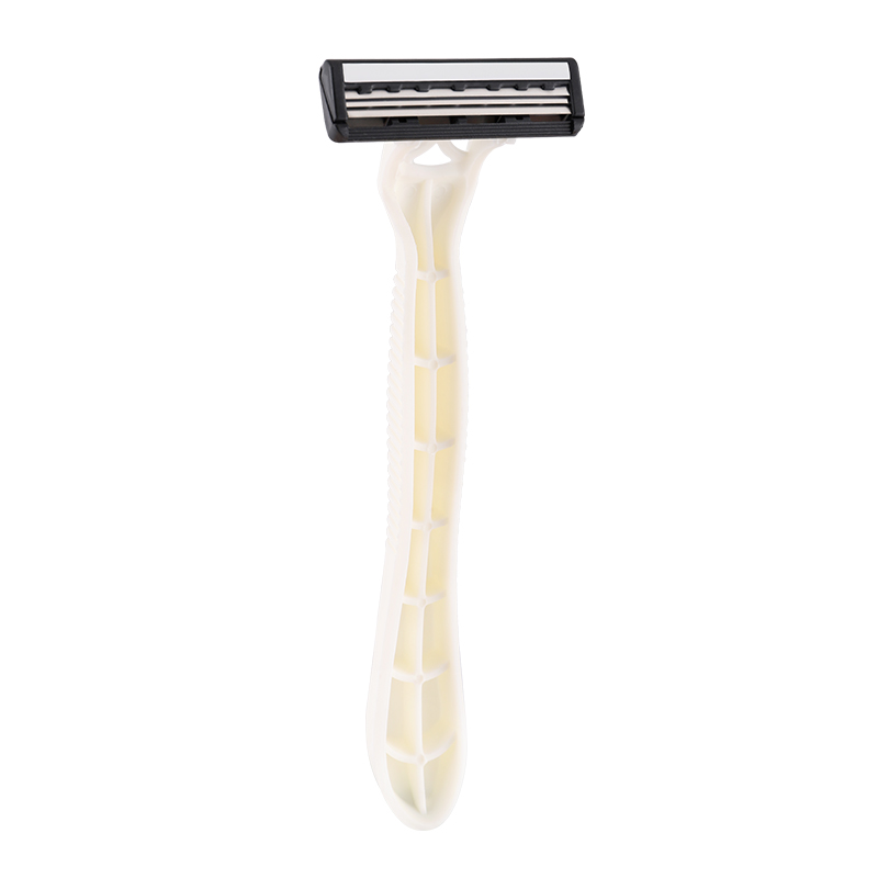 Wholesale Wheat Straw Triple Blades Stainless Steel Disposable Razors