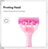 PearlMax New Selling Six Blades Shaving Razor Different Types Classic Safety Razor with Lubricating Strip Women 6 Blades Razor