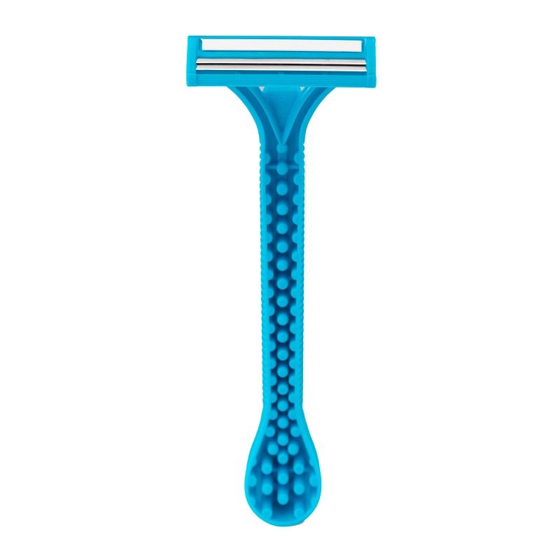 Pearlmax Twin Blades Stainless Steel Fixed Head Disposable Razor