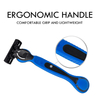 Factory New Six Blade Shavers for Men Soft Rubber Handle 6 Blades Shaving Disposable Razors Wholesale Razor Blades Floating 6 Six Blade System Razors