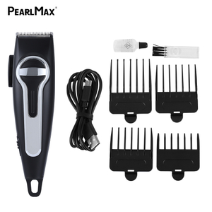 PearlMax Professional Hair Clipper For Barber Electric Hair Trimmer Cordless Rechargeable Men Grooming Set