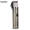 Pearlmax Professional Electric Hair Clipper for Barbers Adjustable Lever with LED Display Cordless Hair Trimmer