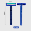 New Factory wholesale OEM/ODM disposable twin blade shaving razor 