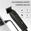PearlMax Custom Logo Metal Carving Hair Cutter USB Cordless Electric Hair Clipper for Salon Use