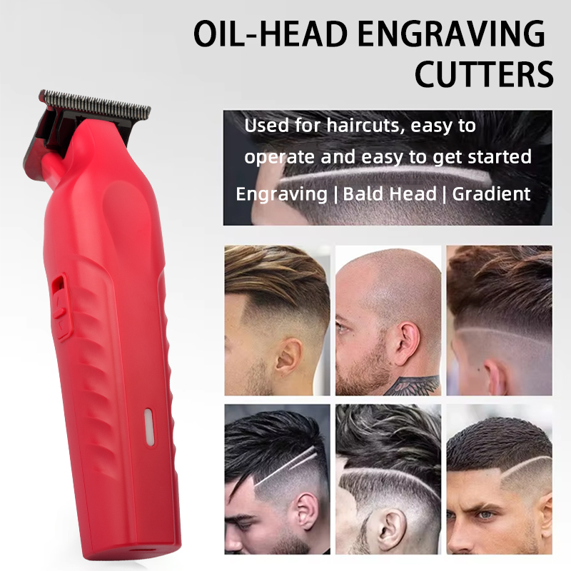 Pearlmax Professional Electric Hair Clipper for Barbers Adjustable Lever with LED Display Cordless Hair Trimmer