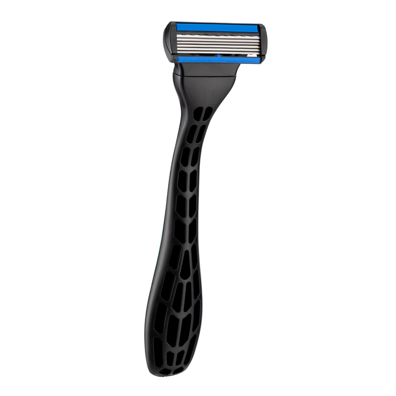 Five Blade Razor Red Handle