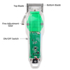 PearlMax Custom Beard Trimmer Hair Cutting Tool Transparent Men Electric Hair Clipper with LCD Display
