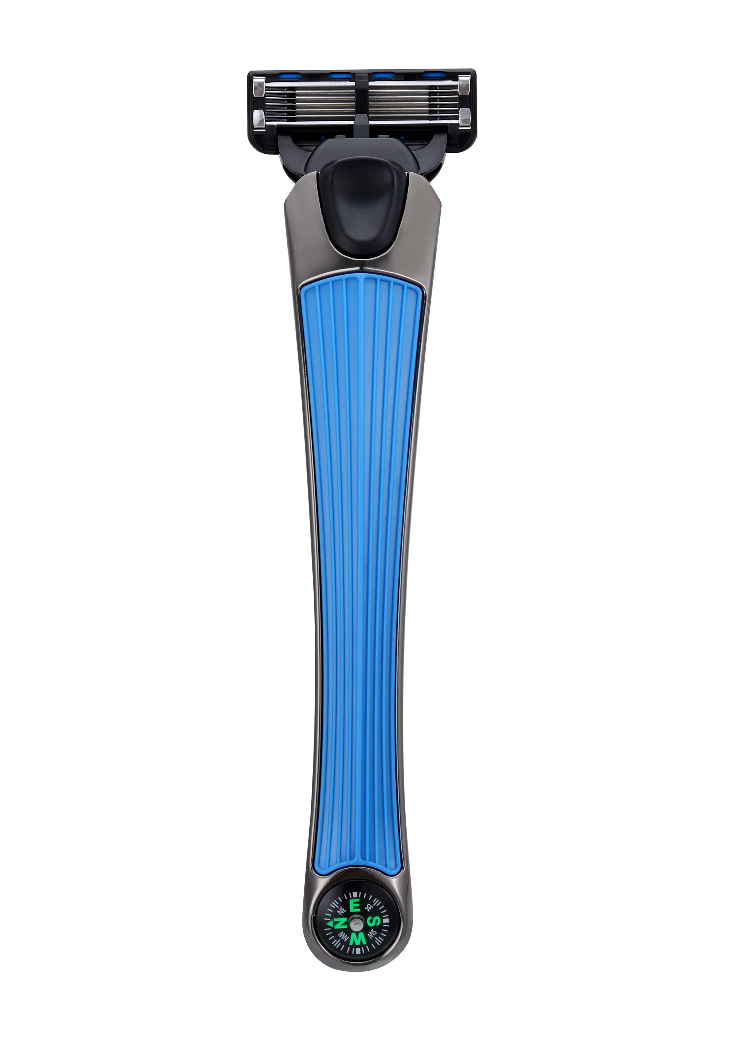 Pearlmax Men's Disposable Shaver: 6-Blade Stainless Steel Razor Manual Razor