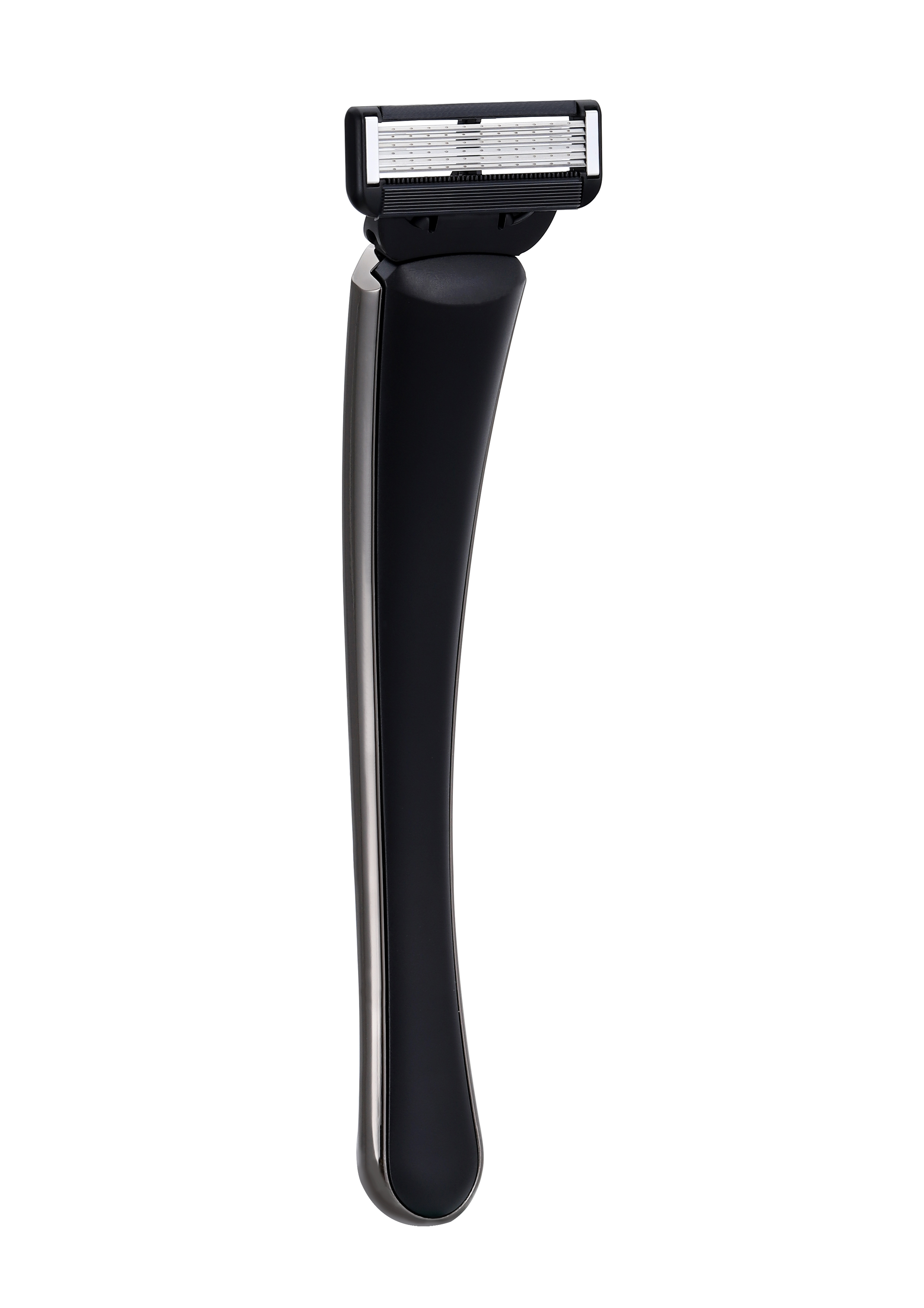 Pearlmax Men's Disposable Shaver: 6-Blade Stainless Steel Razor with Plastic Handle
