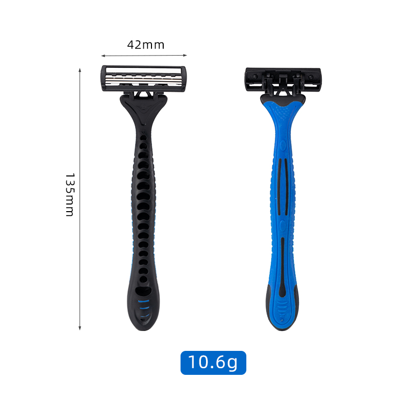 Professional Exporter Big Rubber Handle Shaving Razor for Wholesale 